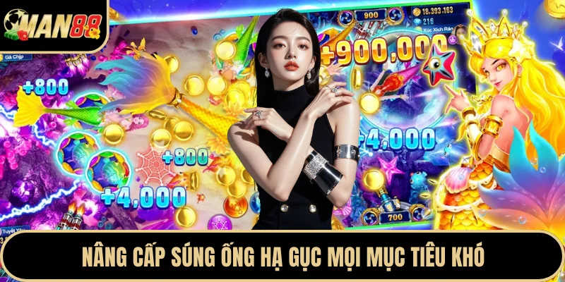 Nâng cấp súng ống hạ gục mọi mục tiêu khó