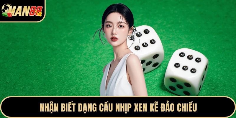 Nhận biết dạng cầu nhịp xen kẽ đảo chiều