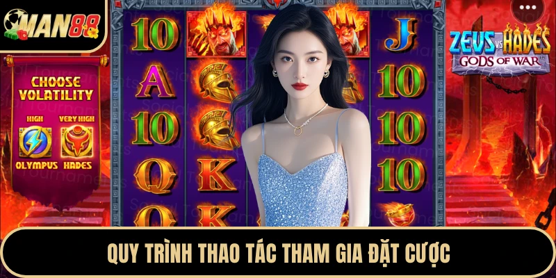 Quy trình thao tác tham gia đặt cược
